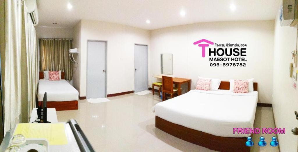 T. House Hotel Mae Sot Exterior photo